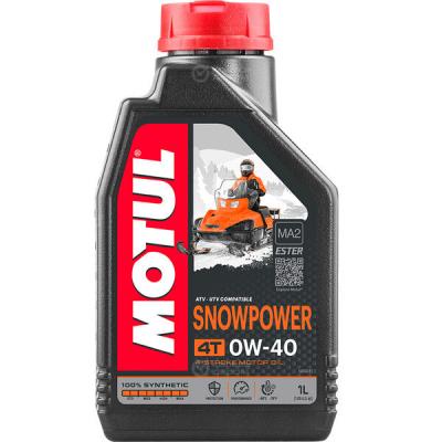  Моторное масло Motul SnowPower 4T 0W40 (1Л)