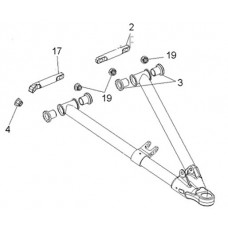 Комплект втулок для нижних рычагов (SM-08682, SM-08683) Polaris SM-08603