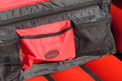 Сумка под сиденье для лодок 300-340 см, Black/Red (длина 85 см)