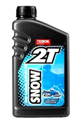 Моторное масло для двухтактных двигателей снегоходов Teboil 2T SNOW (1Л)