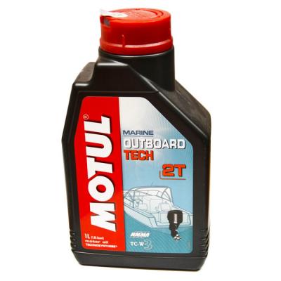 Масло для 2-тактных моторов Motul Outboard Tech 2T, TC-W3, 1 л
