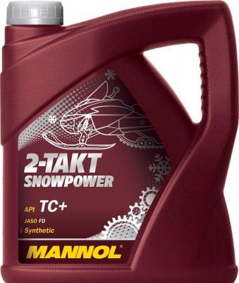 МАСЛО ДЛЯ СНЕГОХОДА MANNOL 2-TAKT SNOWPOWER СИНТ. 4Л