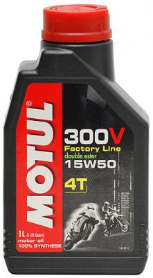 MOTUL МАСЛО 300V 4T FACTORY LINE 15W50 1L