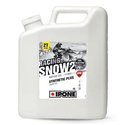 ДВУХТАКТНОЕ МОТОРНОЕ МАСЛО ДЛЯ СНЕГОХОДОВ IPONE SNOW RACING FRAISE 2T (4л)